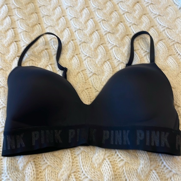 2 Victoria Secret Pink Bras - size 32D - adjustable straps for crossover back. - Picture 4 of 9